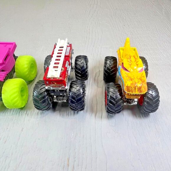Mattel Hot Wheels Monster Trucks Mega Wrex & Various Brands Lot of 5 - Picture 5 of 13